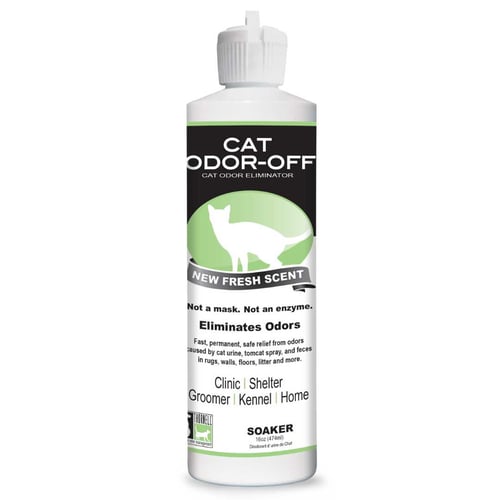 Cat Odor-Off Fresh Scent 16oz Soaker